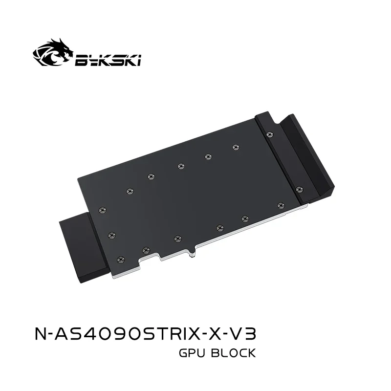 Bykski N-AS4090STRIX-X-V3 GPU-Block für ASUS TUF GAMING/ROG STRIX RTX4090 Grafikkarte Wasserkühlung/AI Intelligence Deep Learning