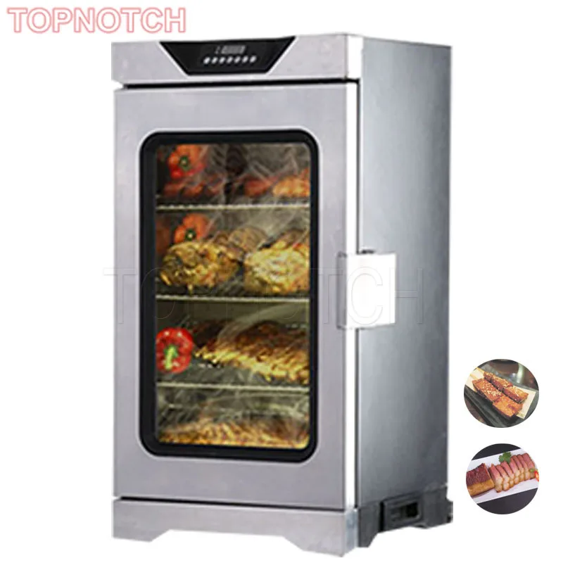 Commercial Fish Sausage Meat Food Cold Smoke Oven Smokehouse Machine Electric Smoker