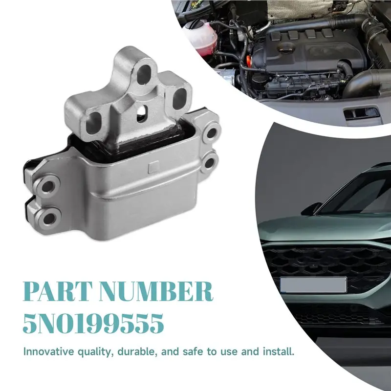 Engine Mount Bracket Transmission Mount 5N0199555 For VW Tiguan Sharan Q3 Seat Alhambra