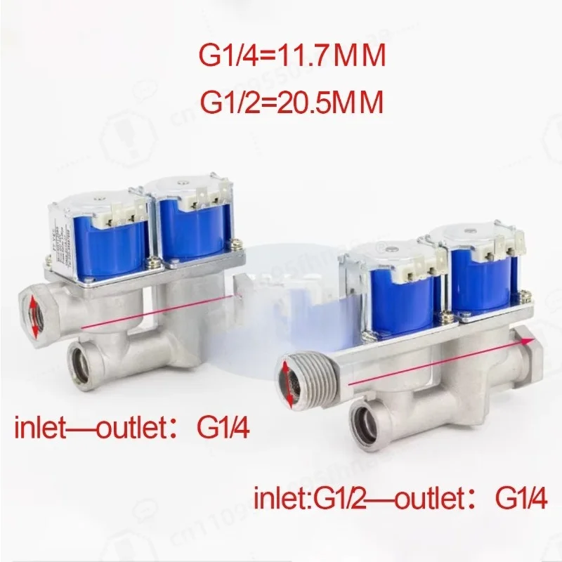 24V Self‑Priming Solenoid Valve, Professional Replacement Solenoid Valve Accessory for Commercial Gas Oven Repair
