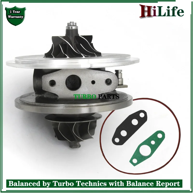 GT2056V Turbo CHRA 14411-EB300 Turbocharger Cartridge 751243 Turbine for Nissan Pathfinder Navara 2.5DI 174HP 128Kw QW25 2005-