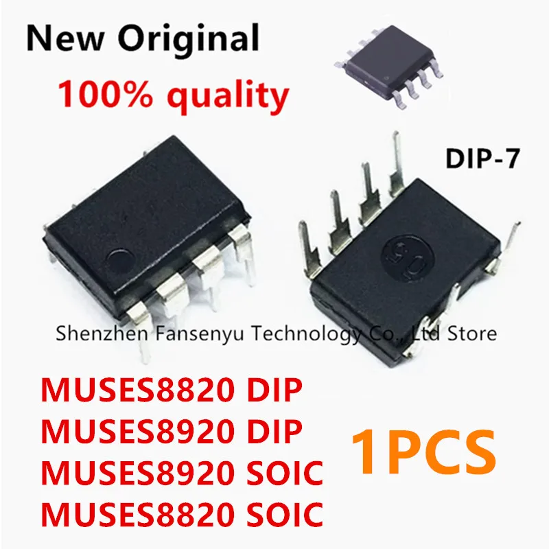 (1piece) 100% New MUSES8820 MUSES8920 MUSES8820D MUSES8920D MUSES8820E MUSES8920E DIP-8 SOIC Chipset