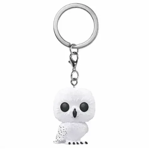 Funko POP Schlüsselanhänger Spielzeug Hermine Ginny Ron Hedwig Snape Fawkes Dementor Luna Lovegood Schlüsselanhänger Kette Vinyl Figur Spielzeug