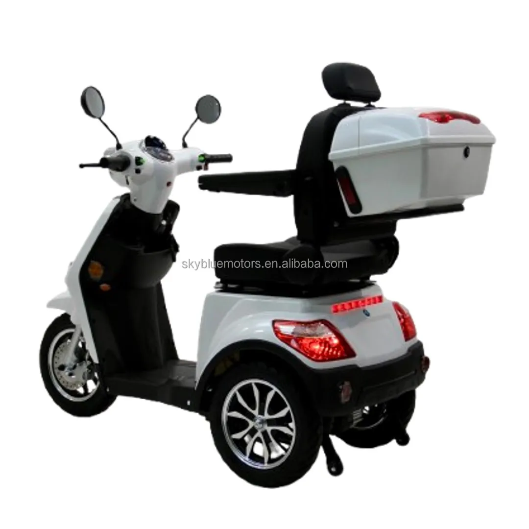 

Modification China 1000 W Lithium Battery Electric Mobility Scooter Three Wheel Scooter with 60 V20ah Power for Adult
