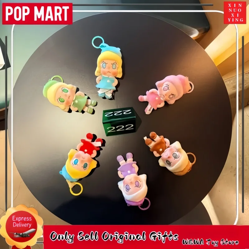 

Genuine POP MART Angry Molly Heartfire Series Plush Pendant Blind Box Original gifts Squishy Plush Toys Dolls stranger things