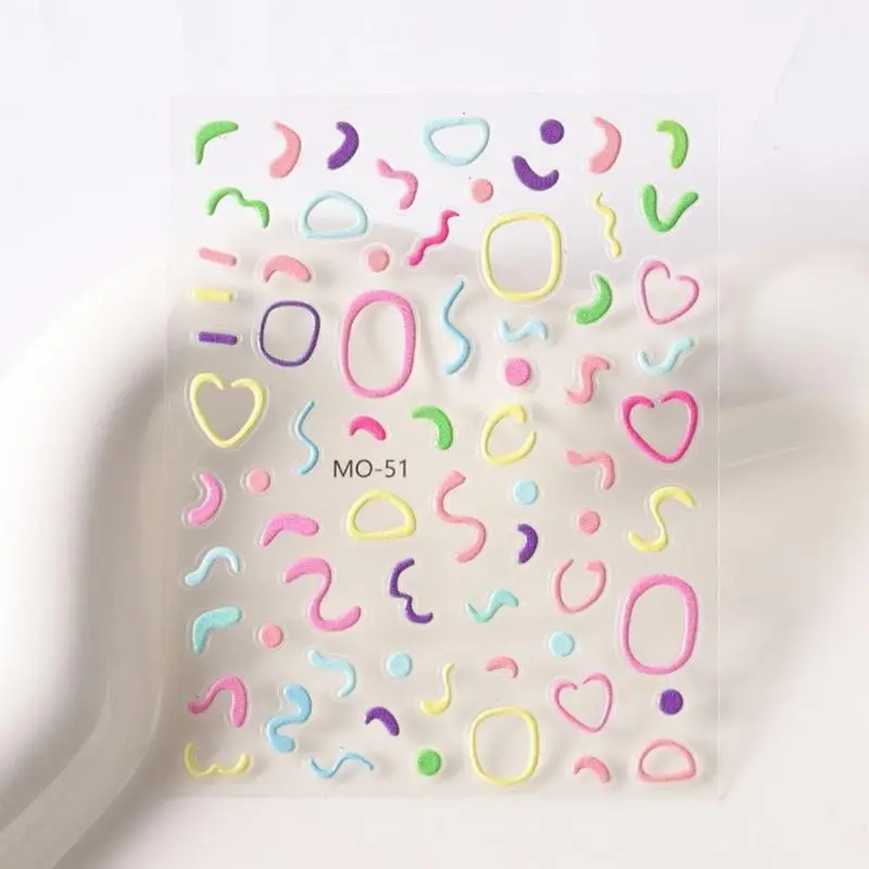 

6 Sheets Hand Drawn Doodles Stickers Art Decals Lovely Bear And Blossom For Girl D2RC