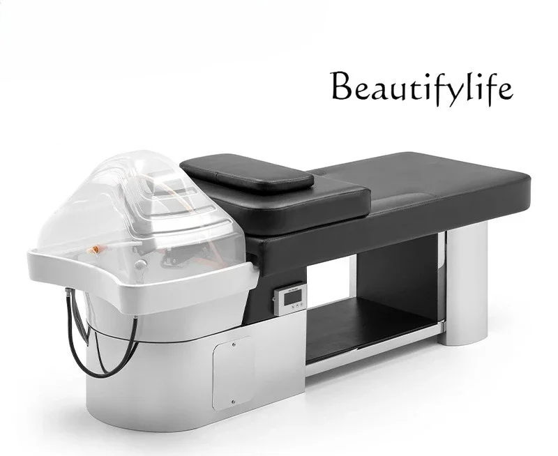 

HH Barber Shop Shampoo Bed Hair Salon Semi-reclining Shampoo Bed Spa Shop Beauty Hair Shop Special Flush Bed