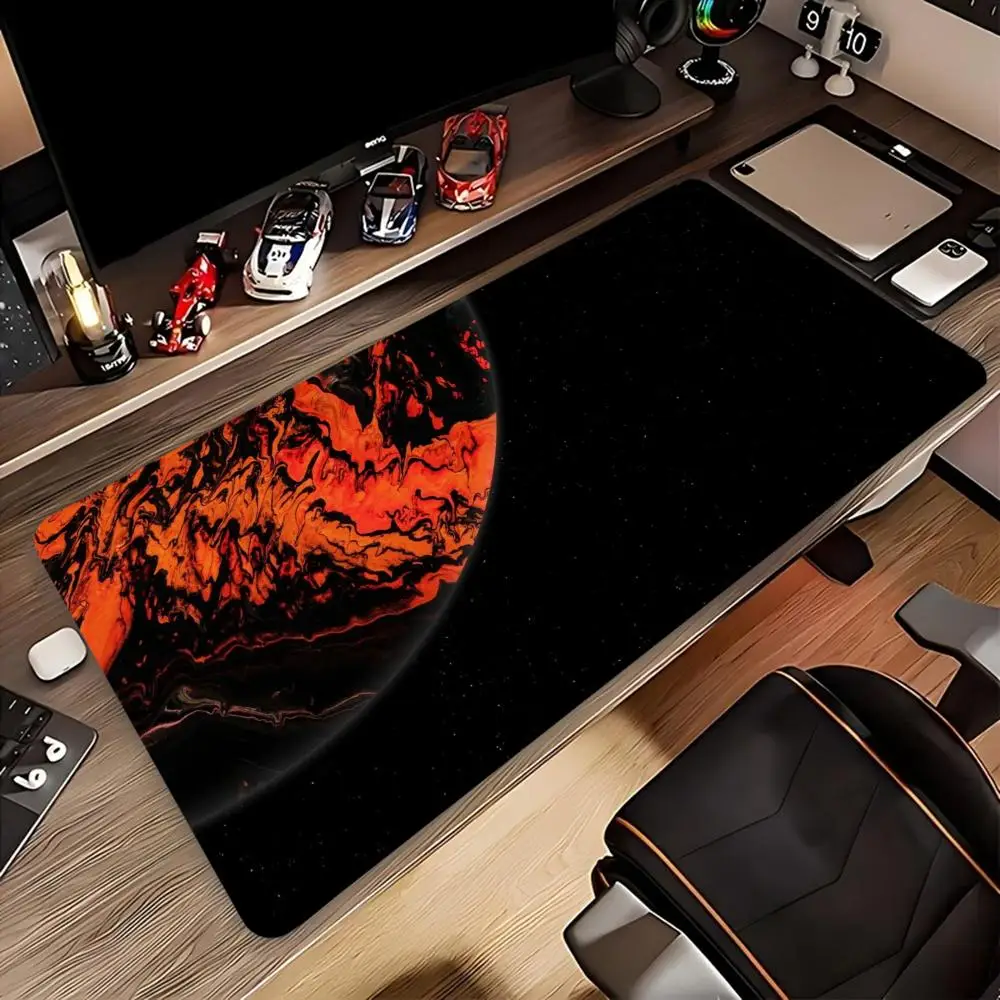 

Red Planet Mouse Pad, Large Stitched Edge Mouse Pad, XXL Keyboard Pad, Desk Accessories, Perfect for Home Office