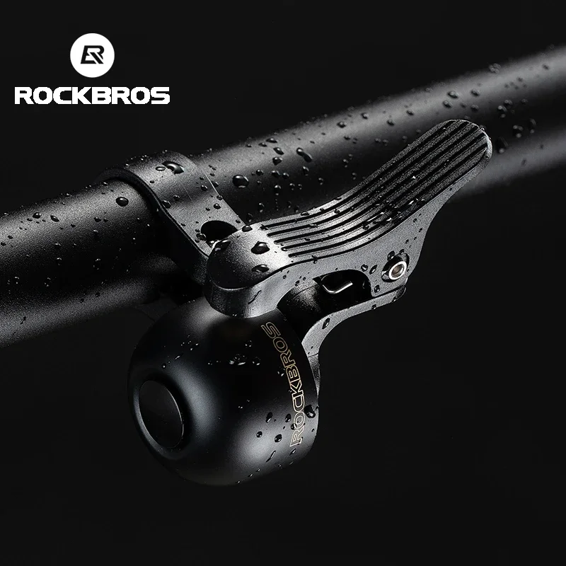 Rockbros Fahrrad klingel Fahrrad Lenker Glocken Legierung sring knackiger Ton Warn alarm für Sicherheit MTB Rennrad Zubehör