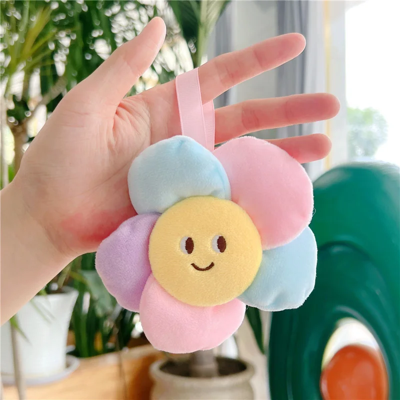 Cute Plush Toy Charming Gifts For Sunflower Lovers Unique Design Hand-made Cute Sunflower Charm Gift Fashionable Cute Pendant