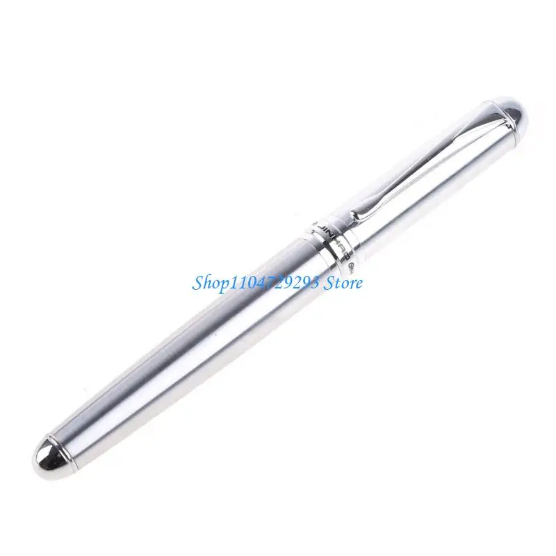 

Y2GD Hot Sold New Jinhao X750 Silver Stainless Steel 18KGP Nib Fountain Pen