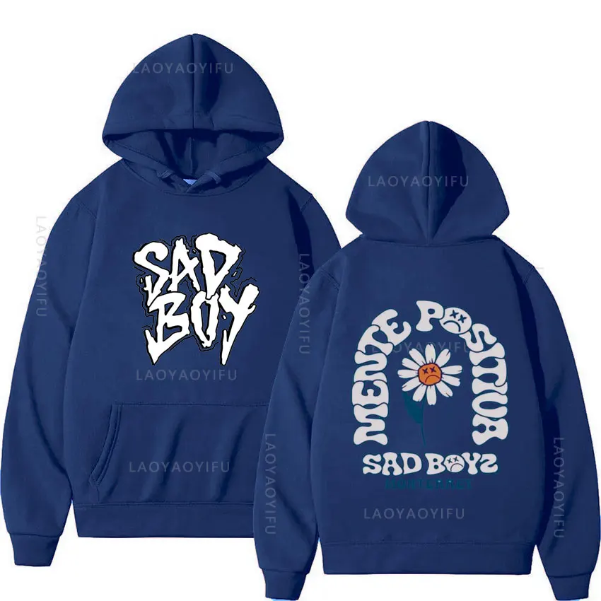 

Junior H Sad Boys Theme Pullover Fancy Music Gift Casual Loose Comfortable Sweatshirt Spring Men Hoodies Harajuku Girls Hip Hop