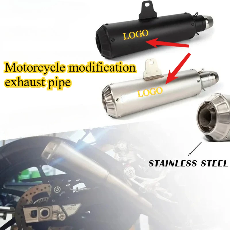 

Universal Motorcycle ARROW Exhaust Muffler Pipe Tube for Honda Yamaha Kawasaki YZF R1 R3 R6 Z400 Nvx Nmax PCX125 GSR750 Tmax530