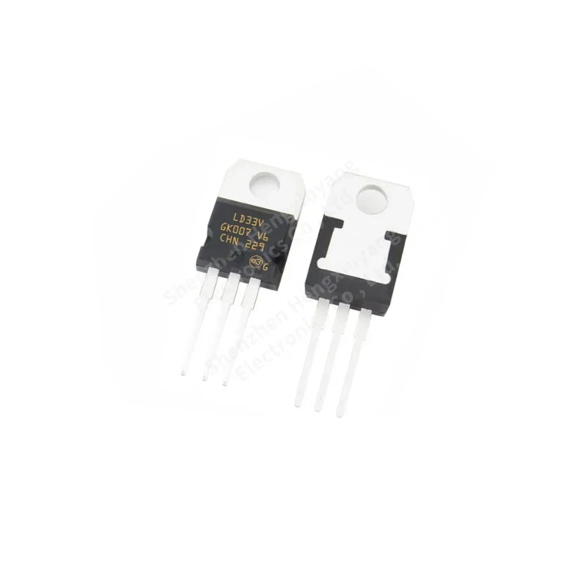 10PCS LD1117V33 TO220 low voltage difference regulator screen LD33V