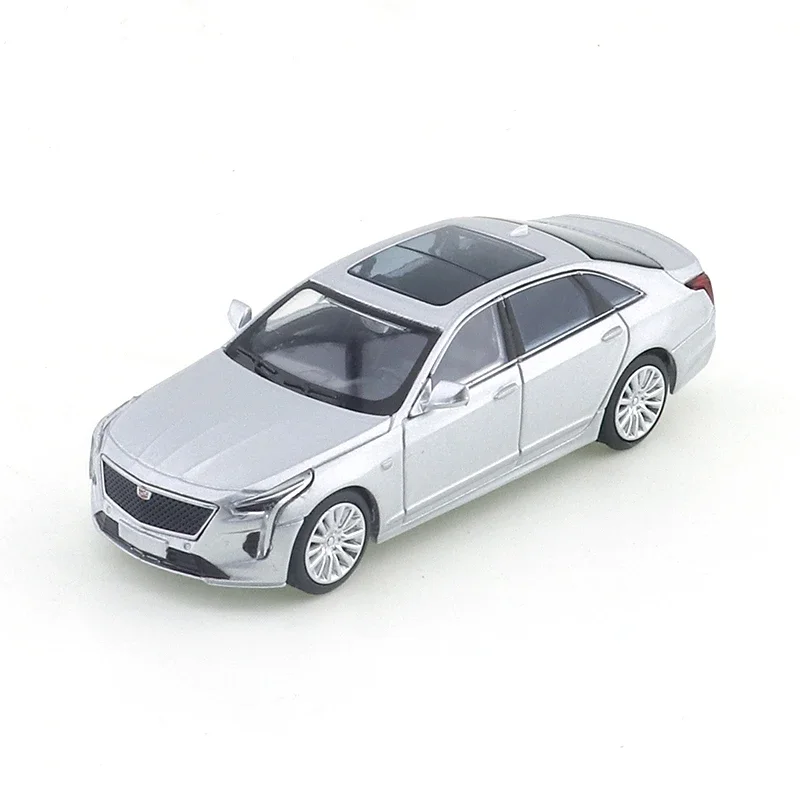 Massdi 1/64 cadillac ct6 carro liga veículo motorizado diecast modelo de metal crianças brinquedos para meninos amigos presentes coletar ornamentos