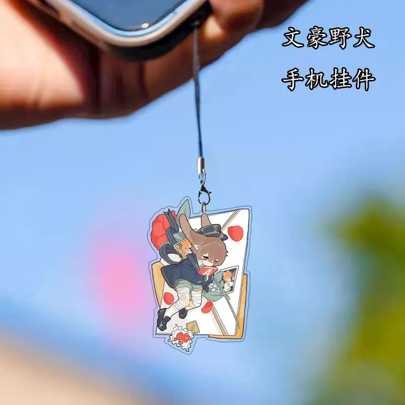 قلادة ناكاهارا تشويا أوسامو دازاي تأثيري ، حبل سلسلة للهاتف ، زينة حقيبة ظهر ، هدايا عيد ميلاد للأولاد والبنات ، 3