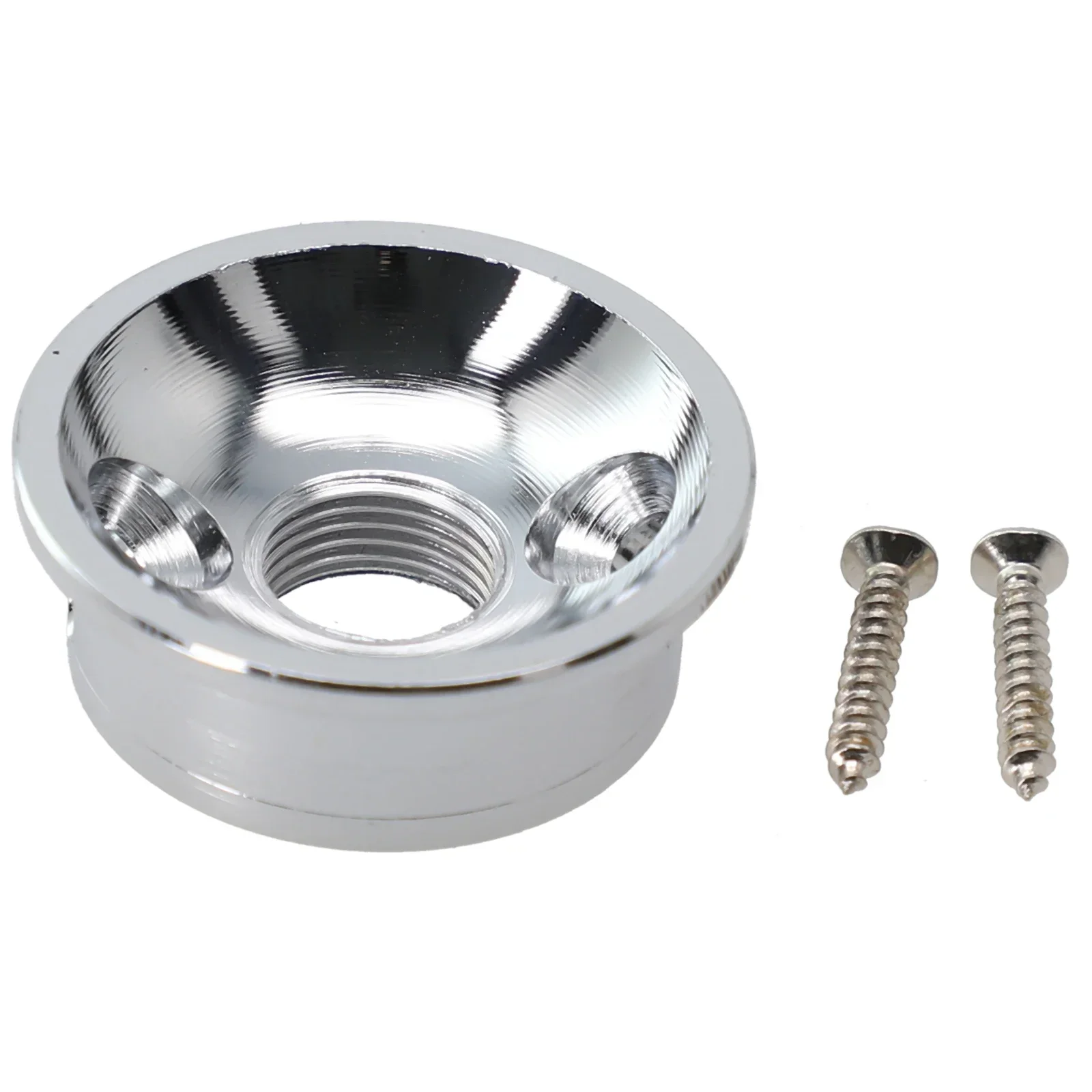 Metal Guitar Socket Plate Gold/Silver Plate Socket TL With Screw 6.8*3.6*0.6cm Accessories For Electric Guitar