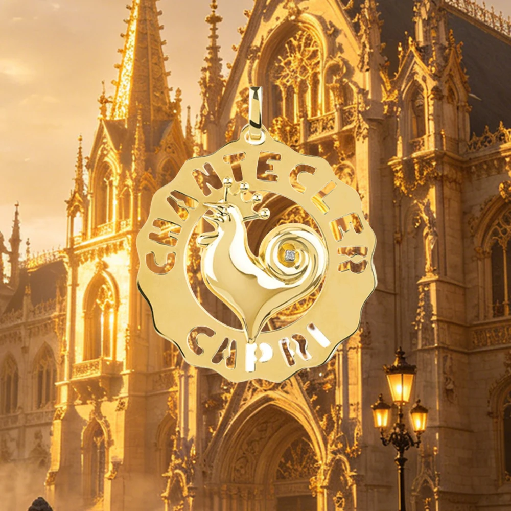 

Модные золотистые серьги Chanteclers из стерлингового серебра 925 пробы, легкие и удобные, женские украшения