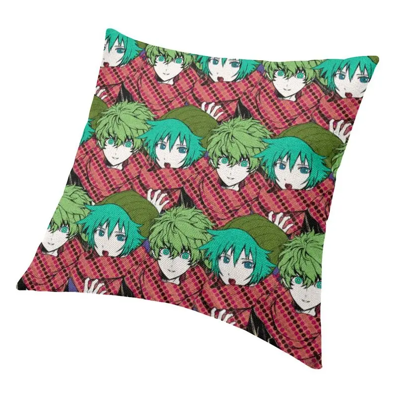 Shin Tsukimi Your Turn To Die Hat Throw Pillow Case Decoration Custom Square YTTD Game Anime Cushion Cover 40x40 Pillowcover