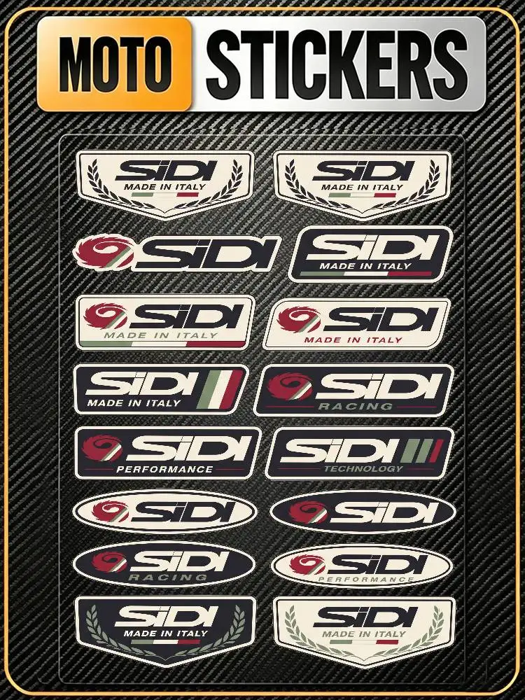 SiD-i Durable Waterproof Reflective Decor Sticker Scratch Cover For Motorcycle Car Helmet Fridge Accessories
