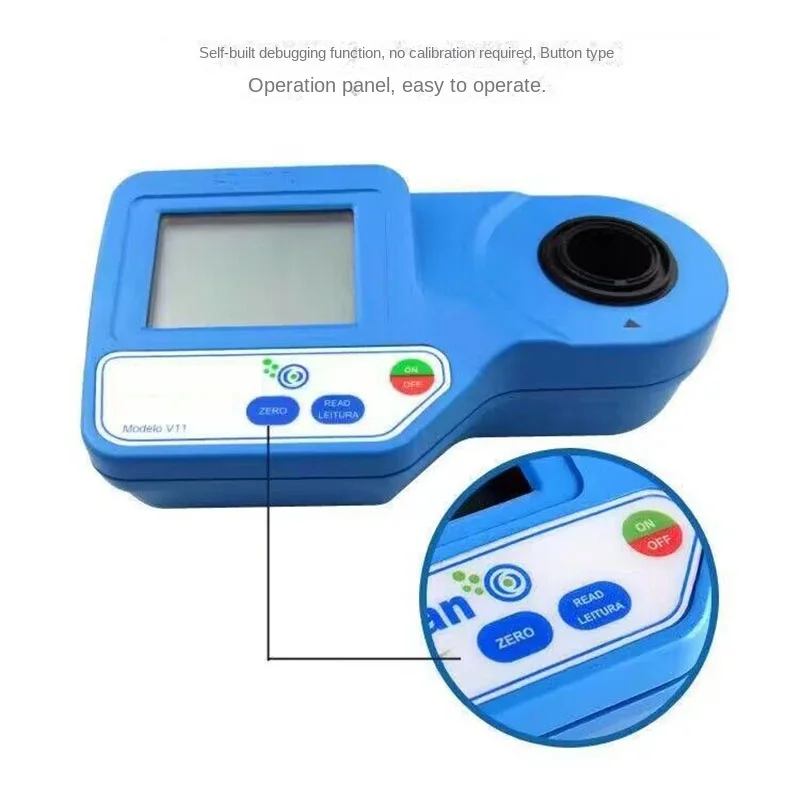 Veterinary sperm density meter technology directly reads the number of pigs, detects livestock and farming machinery through