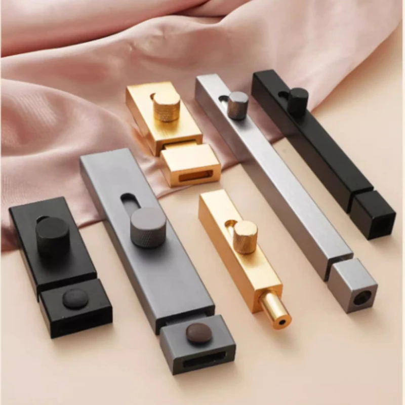 قفل مشبك مزلاج الباب الصيد قفل بوابة الحديقة سقيفة المرحاض الحظيرة انزلاق الباب الترباس الأجهزة لقفل نافذة الباب