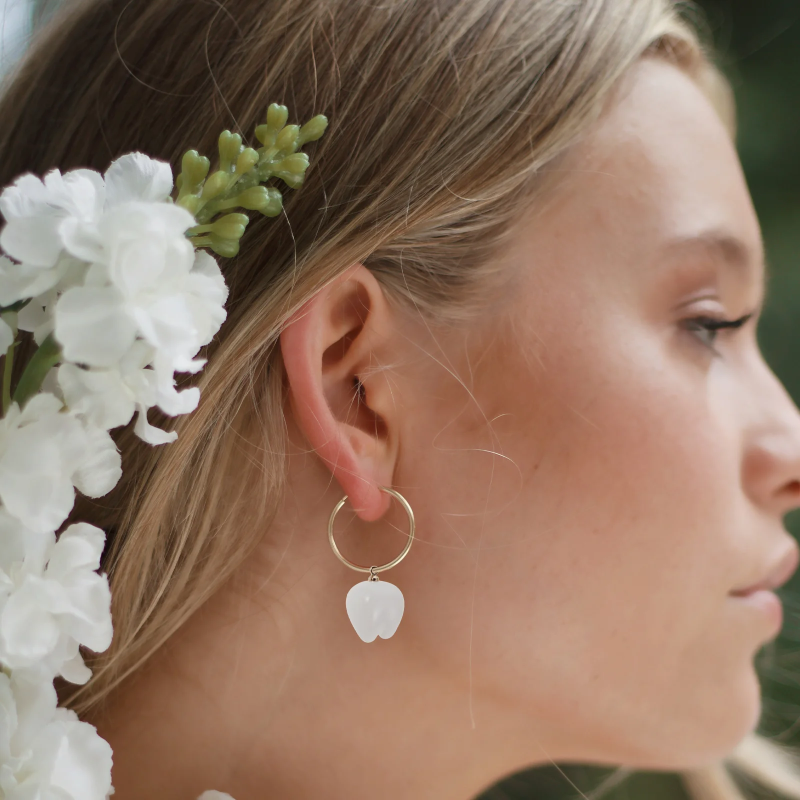 

10pcs White Tooth Resin Pendants Cute Dangle Charms For Diy Jewelry Making Necklace Bracelet Earring Craft Charm Realistic