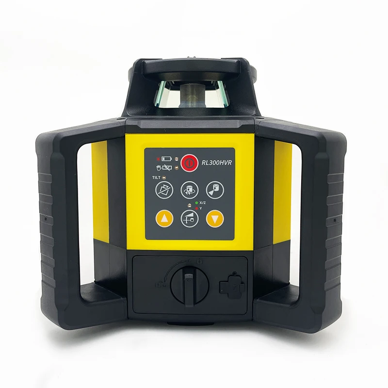 

Dual Axis Slope with Rotating Speed Adjustment Red Beam Self-Leveling Rotating Laser Level RL300HVR