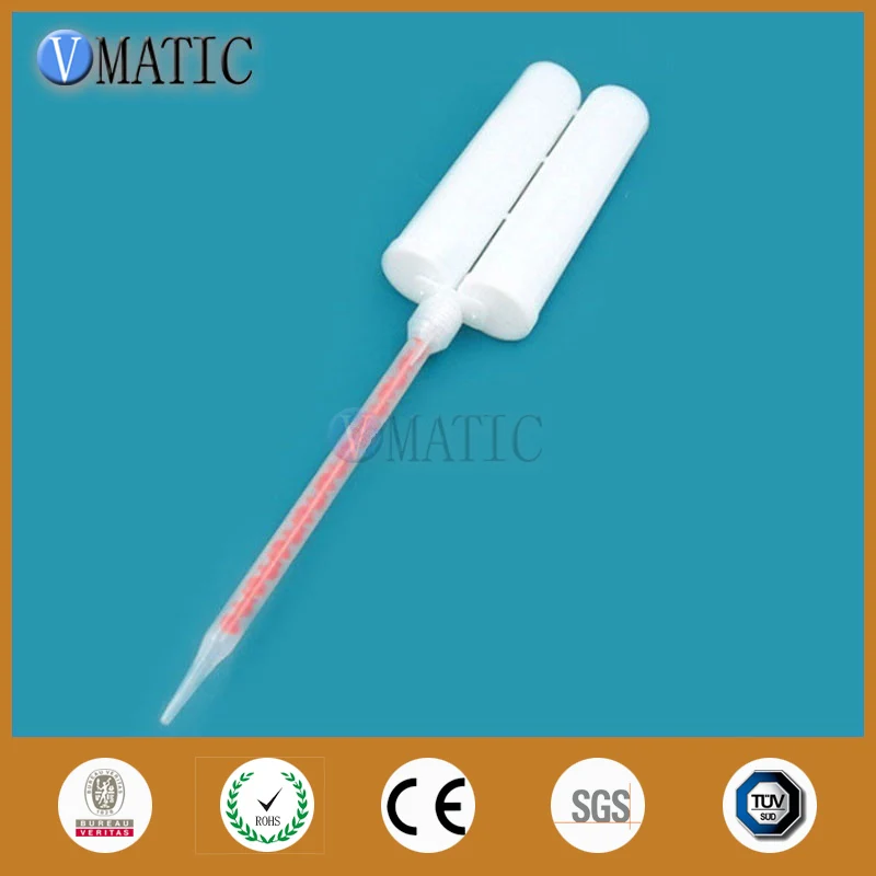 

Бесплатная доставка, двойной эпоксидный картридж 400 мл/см, 1:1 с крышкой для поршней и 1 насадкой статического смесителя Mc10-18