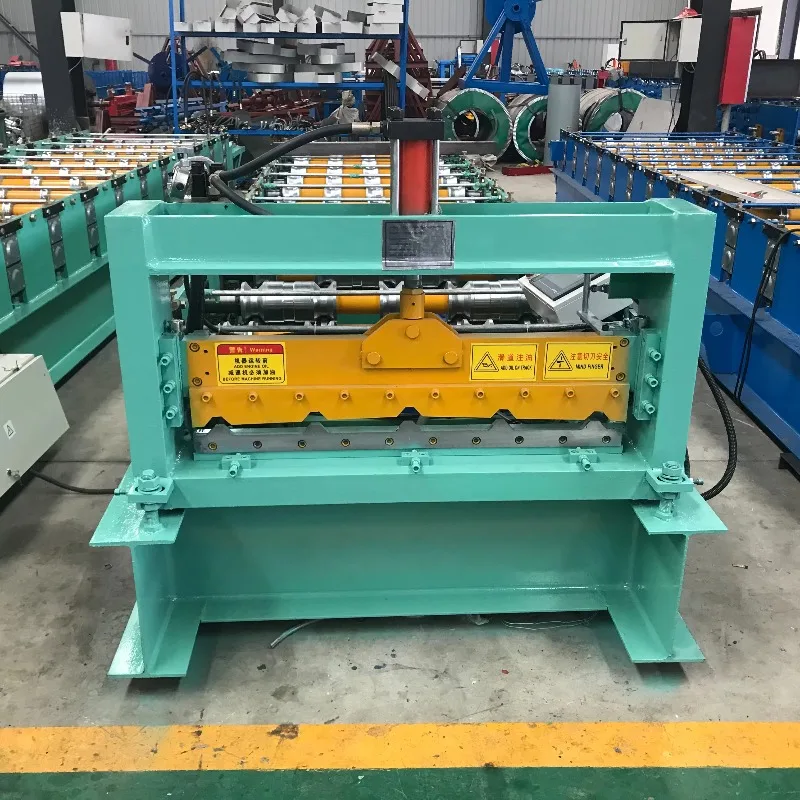 YG Customized High Quality Metal Galvanized IBR Box Profile Roof Panel Making Machine Trapezoidal Roof Sheet Roll Forming Machin