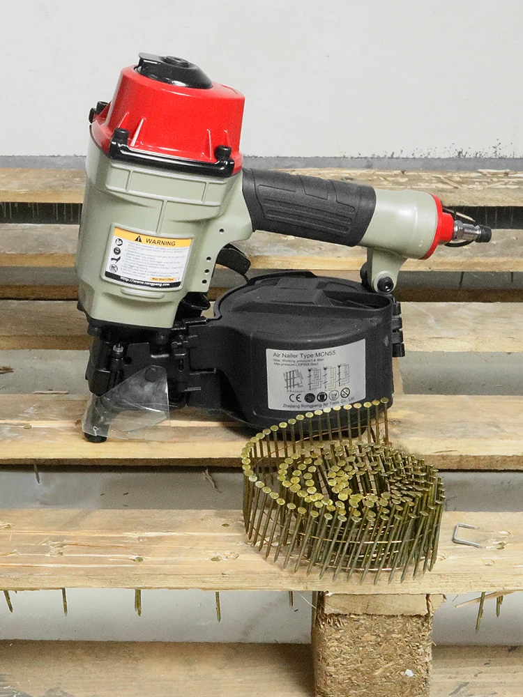 Clous à bobine à filetage de 15 degrés, 900 pièces, 2.1x38mm 2.3x50mm 2.3x64mm, pistolet à ongles pneumatique pour palette, punaises pour le travail du bois