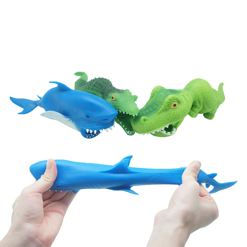 1 pcs New strange toys vent memory sand dinosaur lalalale dinosaur decompression stretching toys