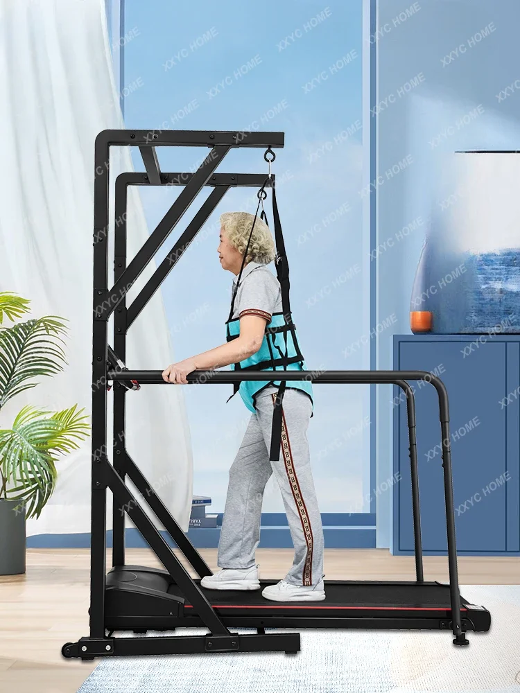 

Rehabilitation Training Equipment Walking Elderly Stroke Hemiplegia Walking Machine Lower Limb Leg Walking Electric Treadmill