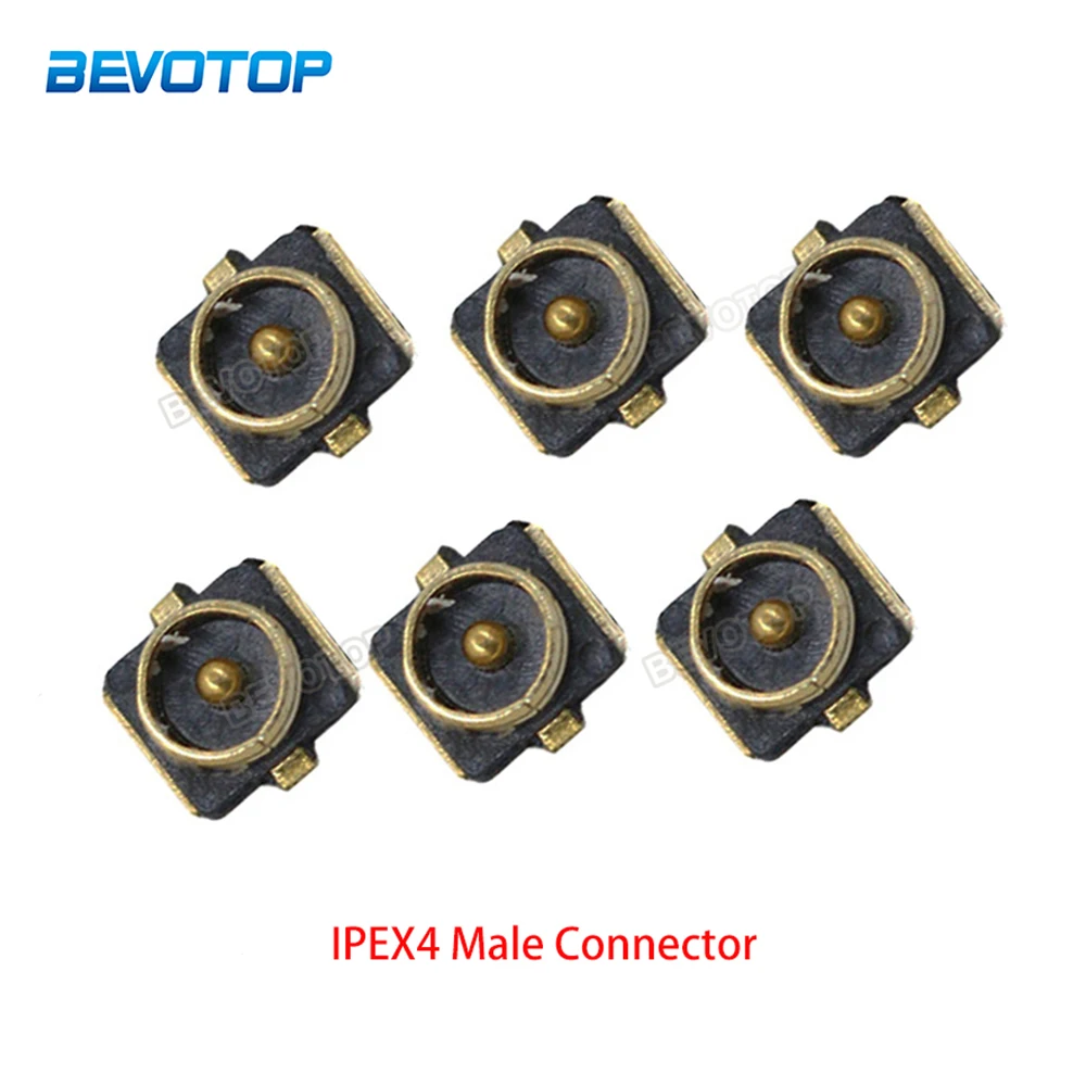 10PCS/Lot IPEX-1st/3rd/4th Compatible Male Plug WiFi Antenna Socket SMT PCB RF Coaxial WiFi Connector Antenna Board Terminal