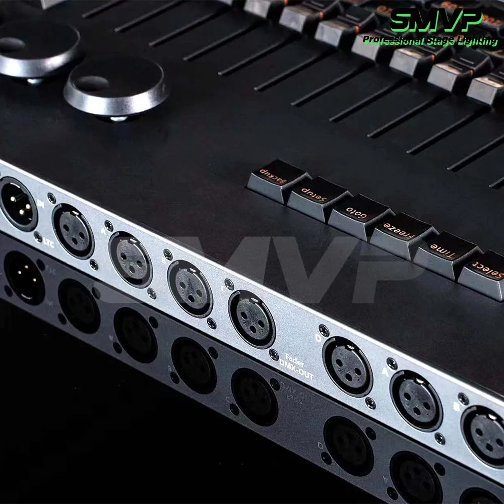 New MINI PLUS Console Ultra-light and thin all-aluminum alloy material DMX Stage Light Controller For DJ Disco Club Wedding Show
