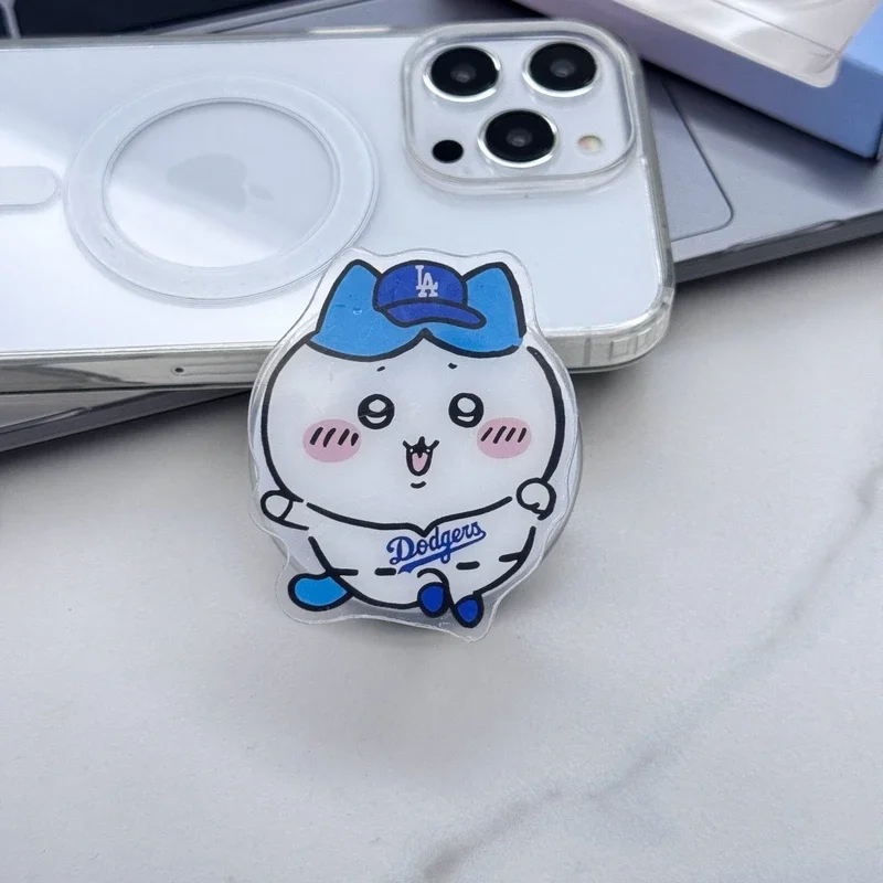 かわいい日本アニメ Chiikawa ウサギ Hachiware Magsafe 磁気電話グリップ Tok スタンド iPhone 折りたたみ式ワイヤレス充電ホルダー