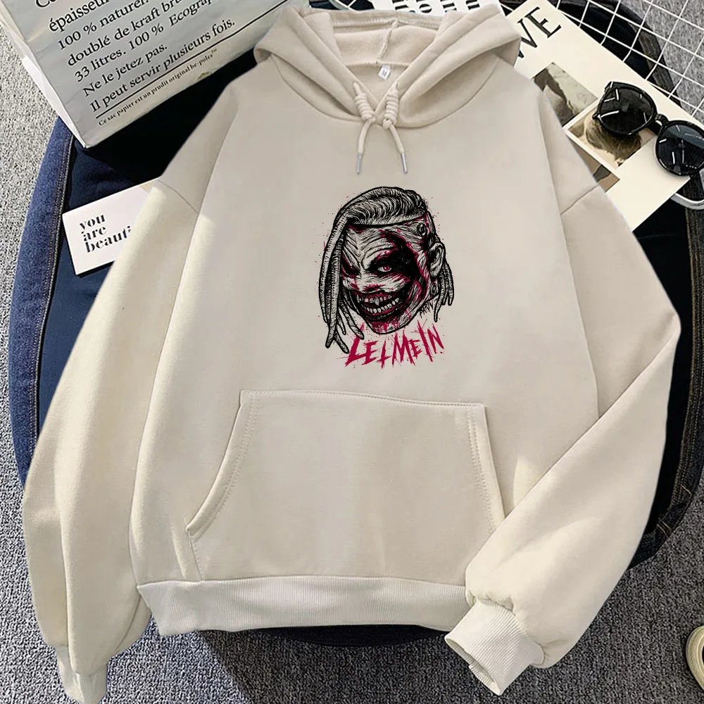 

Professional Wrestler The Fiendd Women Clothing Graphic Sweatshirts Fashion Clothes Sense of Design Pullovers Figure Silhouette