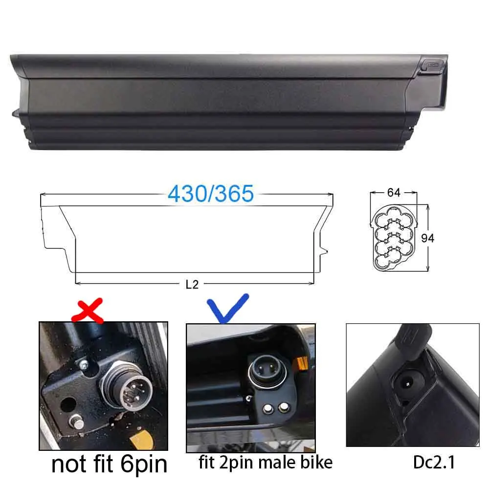 

36V Integrated Battery 10.4Ah 12.8Ah 14Ah For Three Phase One Minerva Volos Pedal Coyote Pedal Lightning Megamo akku Replacement