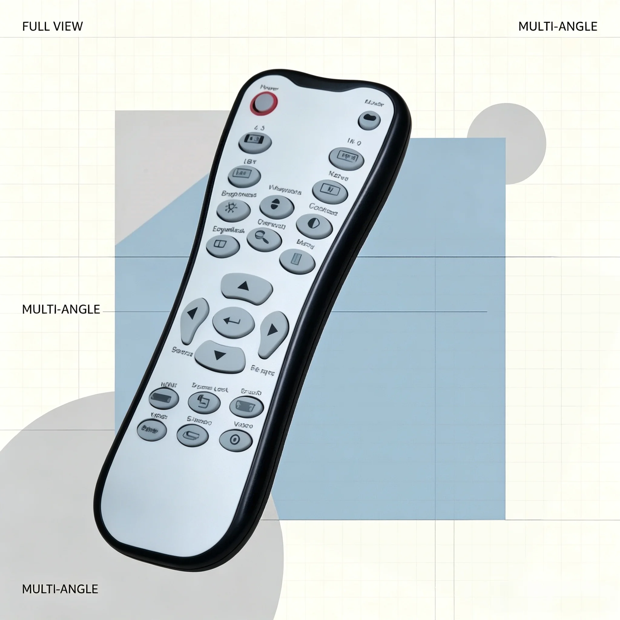 BR-3039 Replacement Remote Control for Optoma Digital Projector HD65 D640 XB1000 HD700X, No Programming Required
