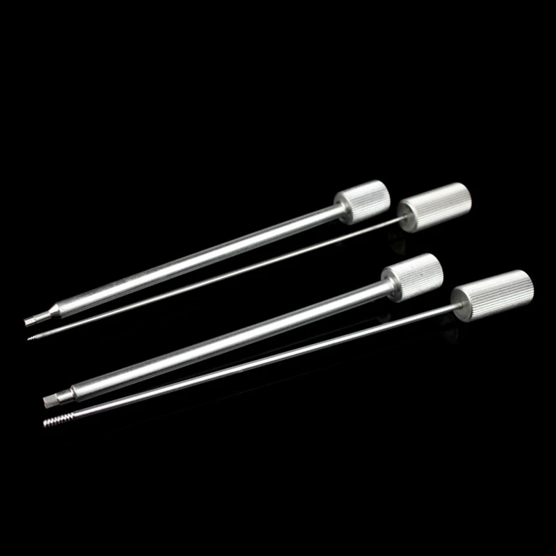 Orthopaedics instruments medical 3.5 5.0 locking bone screw hollow chip remover residue Extractor cannulated hexagon screwdriver