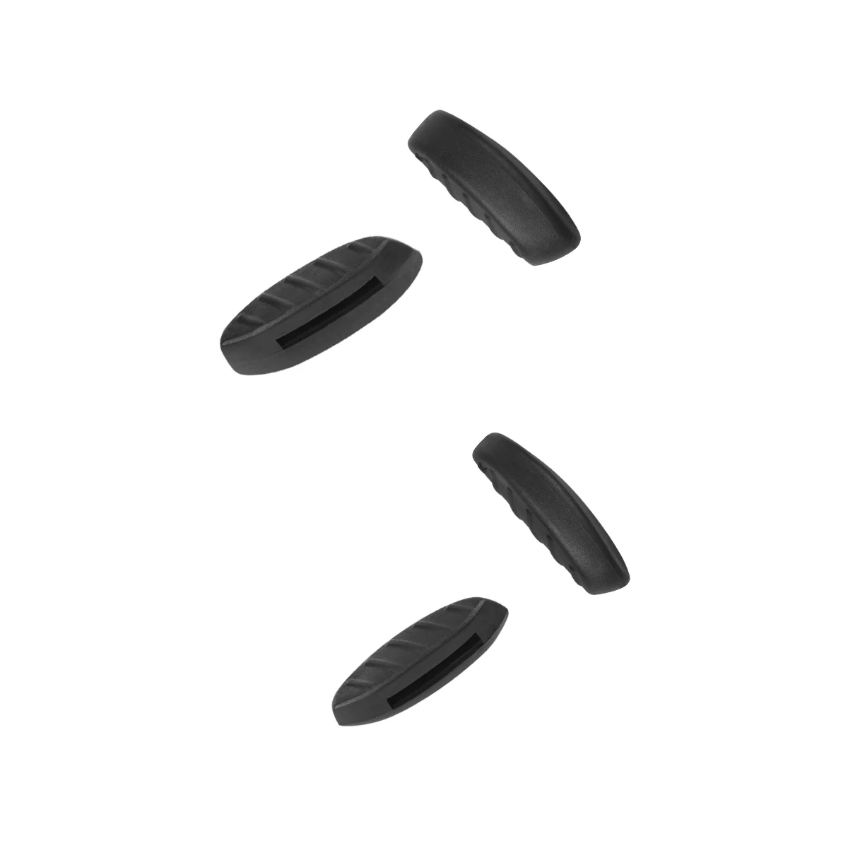 SNARK Black Nosepads Replacements for Oakley Clifden OO9440 Sunglasses