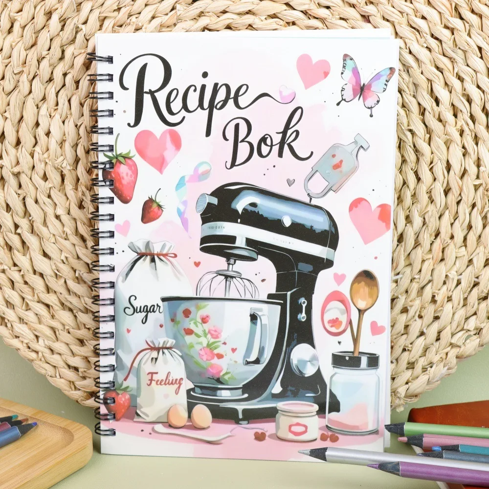 

Recipe Journal 100 Sheets Empty Cookbook Handwritten Cooking Planner For Daily Meal Prep Baking Beginners Record Homemade Recipe