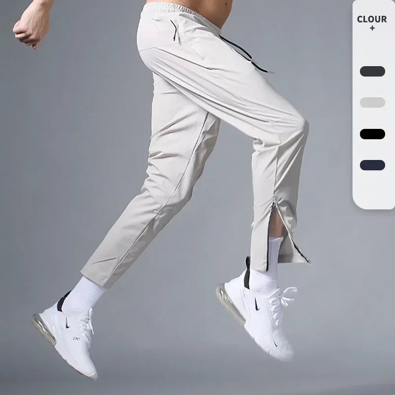 

Sports Pants Spring and Autumn Quick Dry Running Fitness Loose Casual Straight Leg Outdoor Trend Pants Streetwear Men