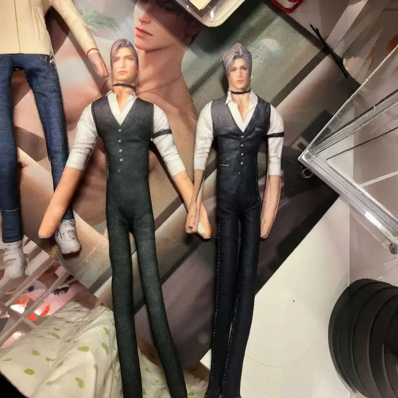 دمية Love and Deepspace القطيفة المخصصة - شخصية Sylus، Zayne، Rafayel القابلة للجمع، إكسسوار هدايا محشو ناعم