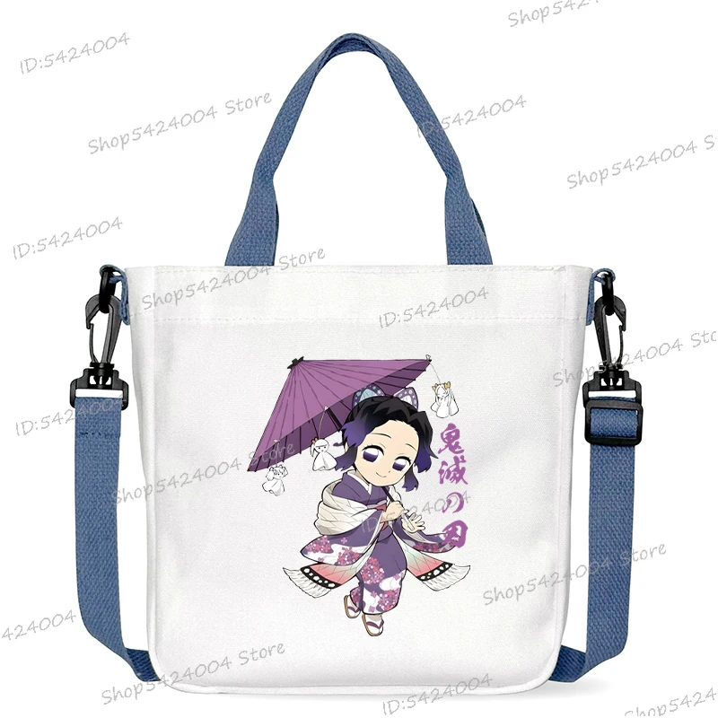 Demon Slayer Messenger Bag Agatsuma Zenitsu Casual Shoulder Bags for Boys Girls Fashion Birthday Gift Men Women Crossbody Bag