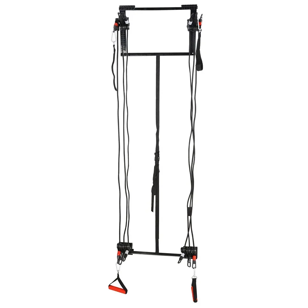 Resistance Doorway Exercise Pulley Machine Bar Door Gym Trainer Pull Up Bar