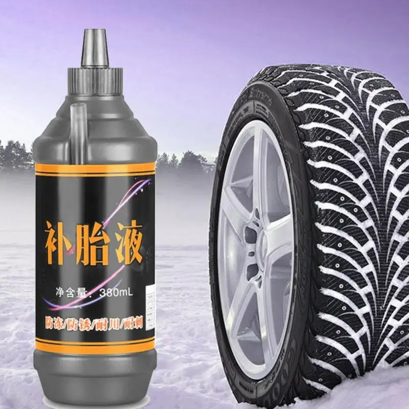 380ml Vacuum Car Tire Inner Tube Repairing Glue Antipuncture Bicycle Motorcycle Mountain Bike Tire Sealant Repair Fluid Tool