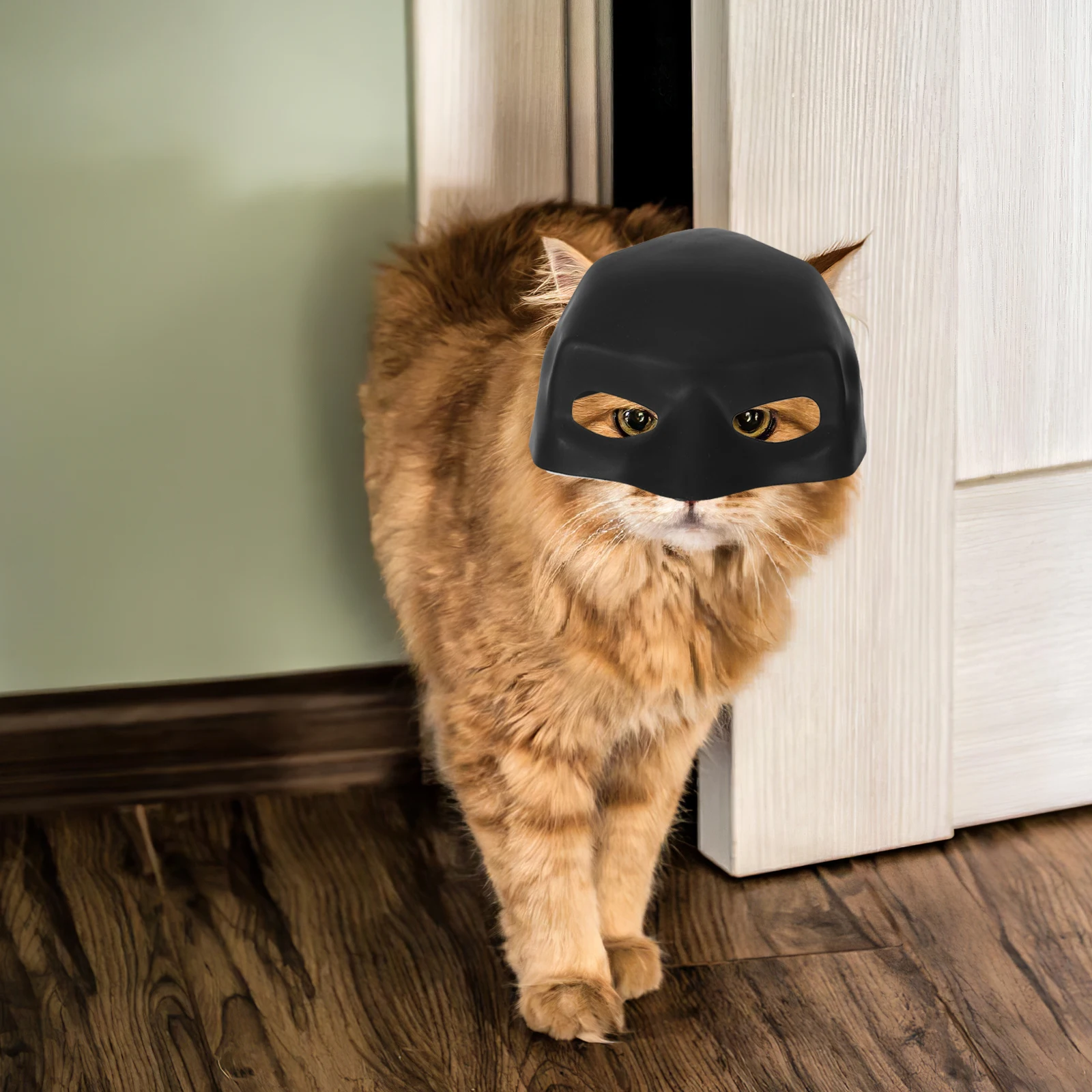 

2Pcs Cat Bat Mask Lightweight Halloween Costume Hat Pet Party Dress Up Headgear Mascara Mask Dog Costume Hat Pet Headgear