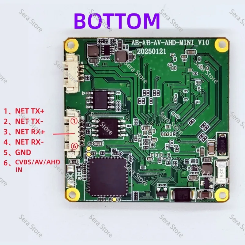 MINI AV CVBS AHD Anti-interlaced Analog SD HD Network Encoder