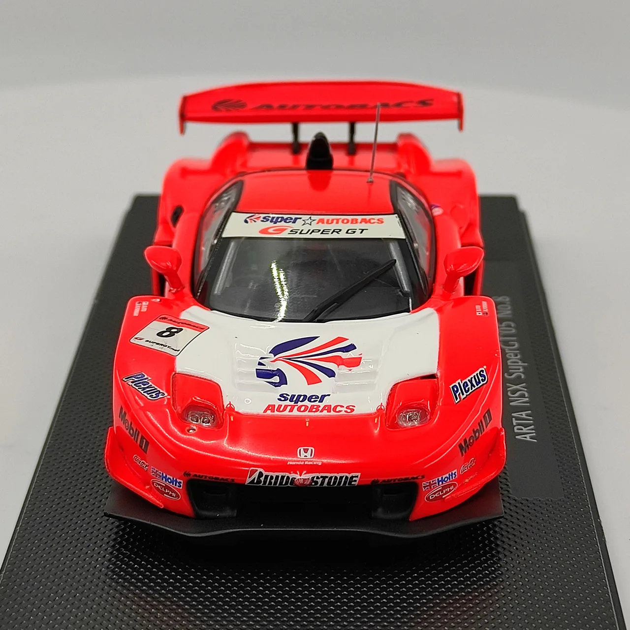 Pressofuso EBBRO Scala 1:43 SUPER GT 2005 ARTA NSX Arancione Modello di Auto In Lega Da Collezione Giocattolo Regalo Souvenir Display Ornamento